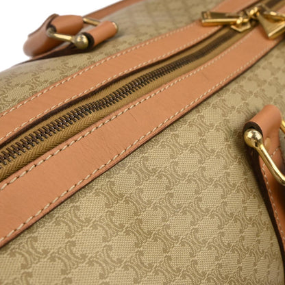 Celine Beige Macadam Duffle Handbag