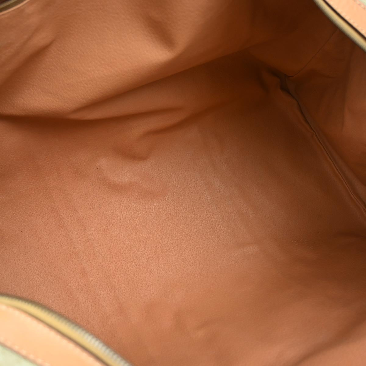 Celine Beige Macadam Duffle Handbag