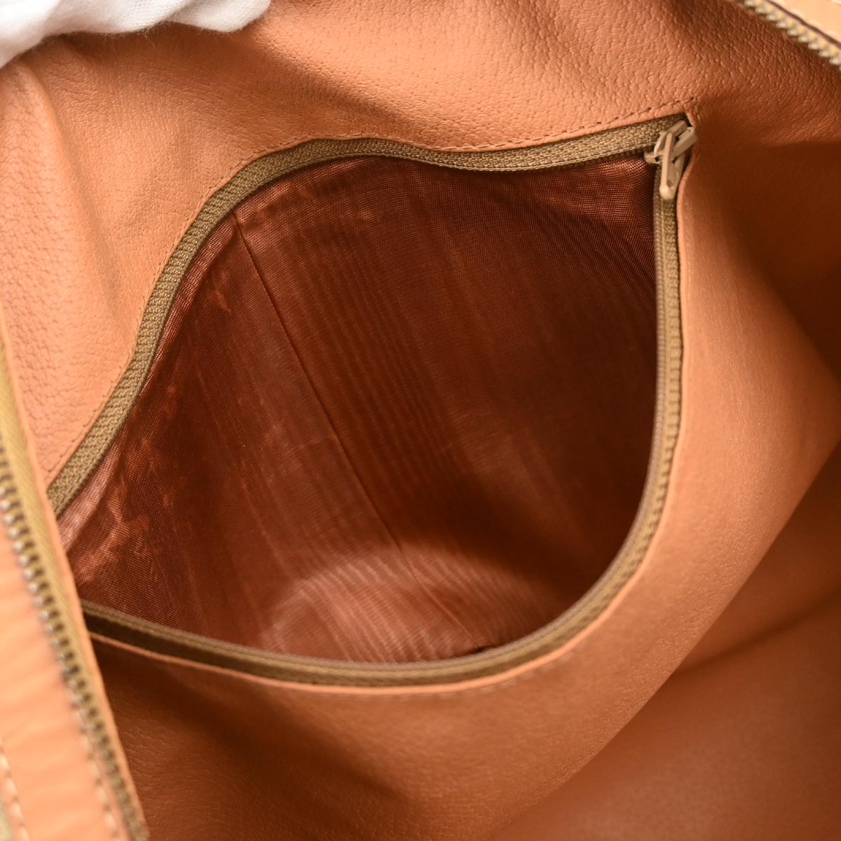 Celine Beige Macadam Duffle Handbag