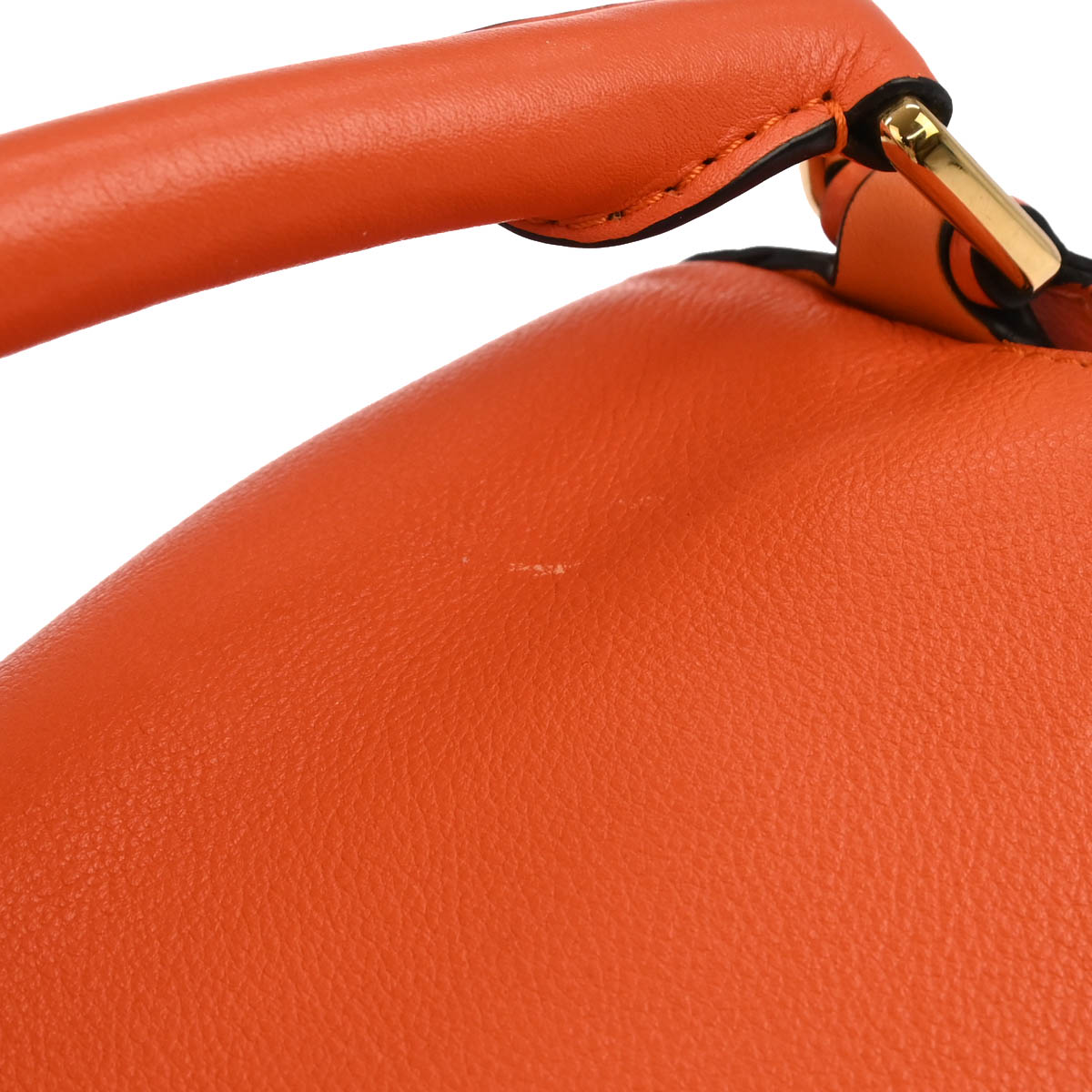 Loewe Orange Puzzle 2way Shoulder Handbag
