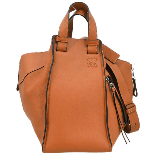 Loewe Brown Hammock 2way Shoulder Tote Handbag