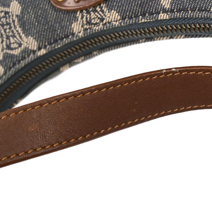 Celine Blue Denim Macadam Handbag