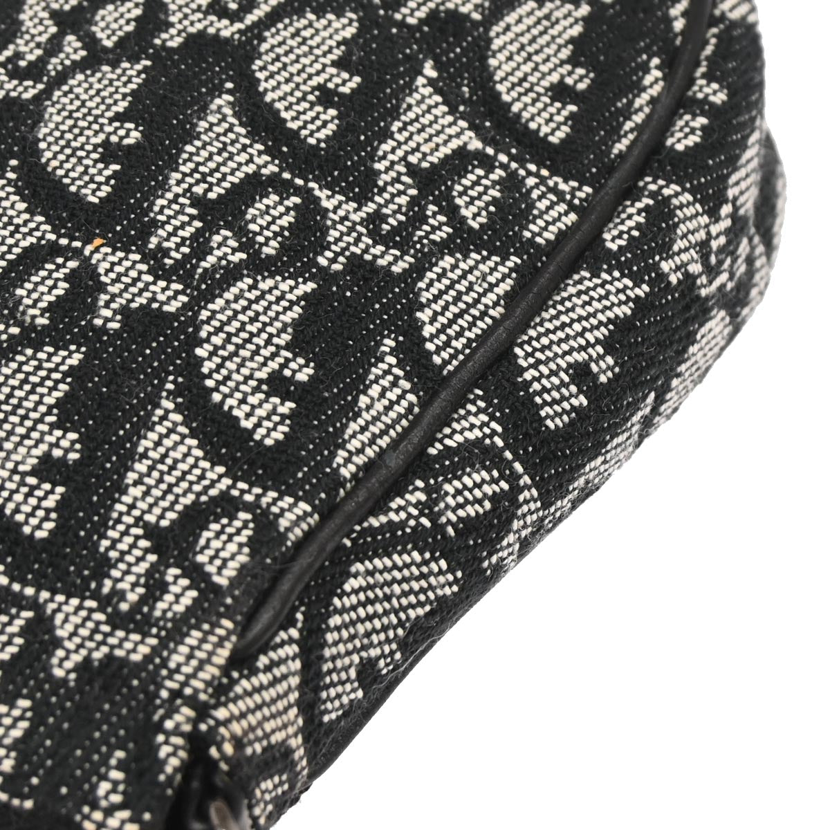 Christian Dior Black Trotter Saddle Handbag