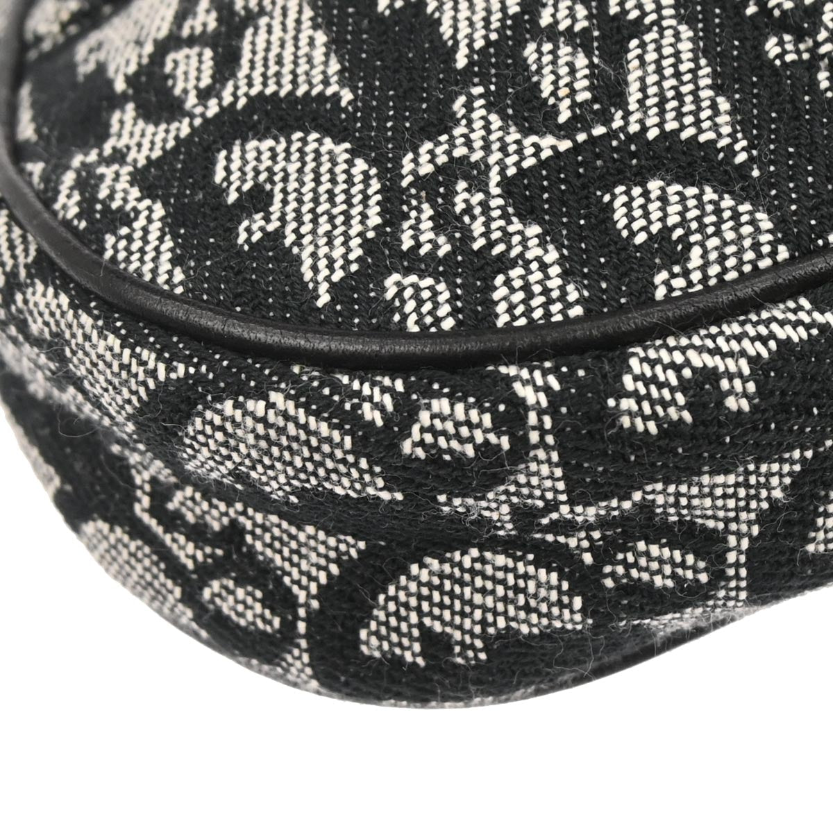 Christian Dior Black Trotter Saddle Handbag