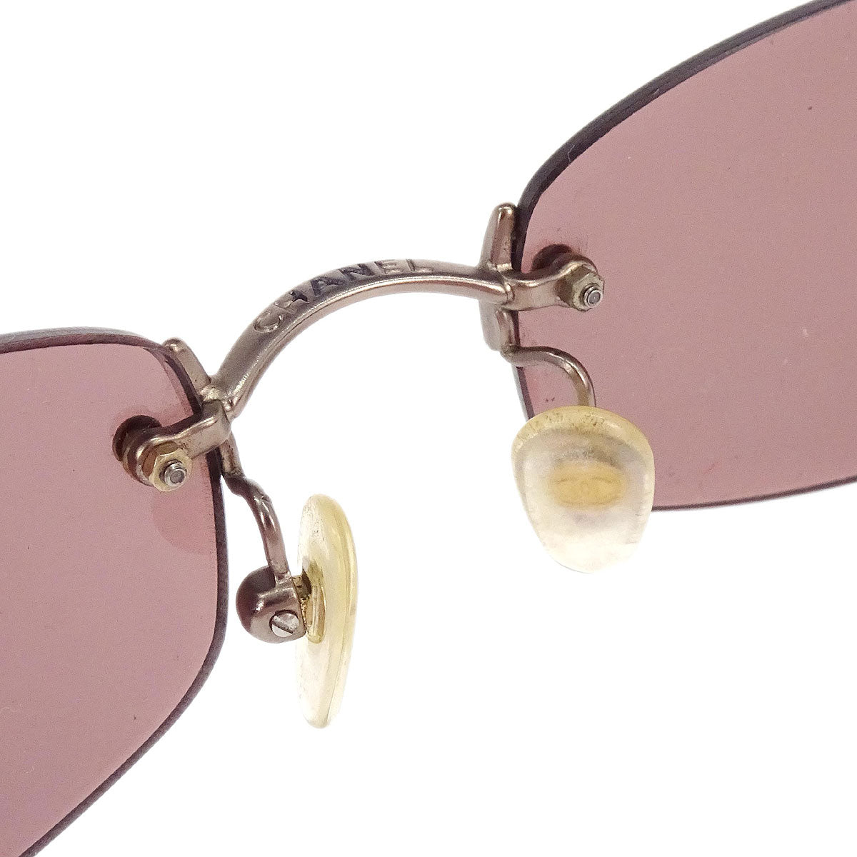 Chanel Sunglasses Eyewear Brown Small Good