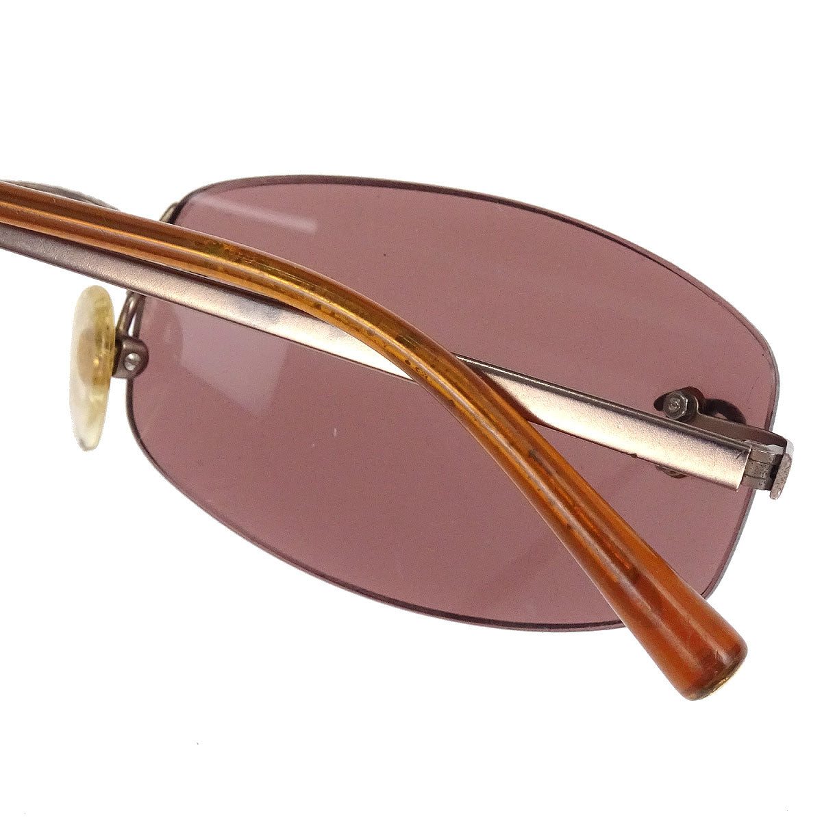 Chanel Sunglasses Eyewear Brown Small Good