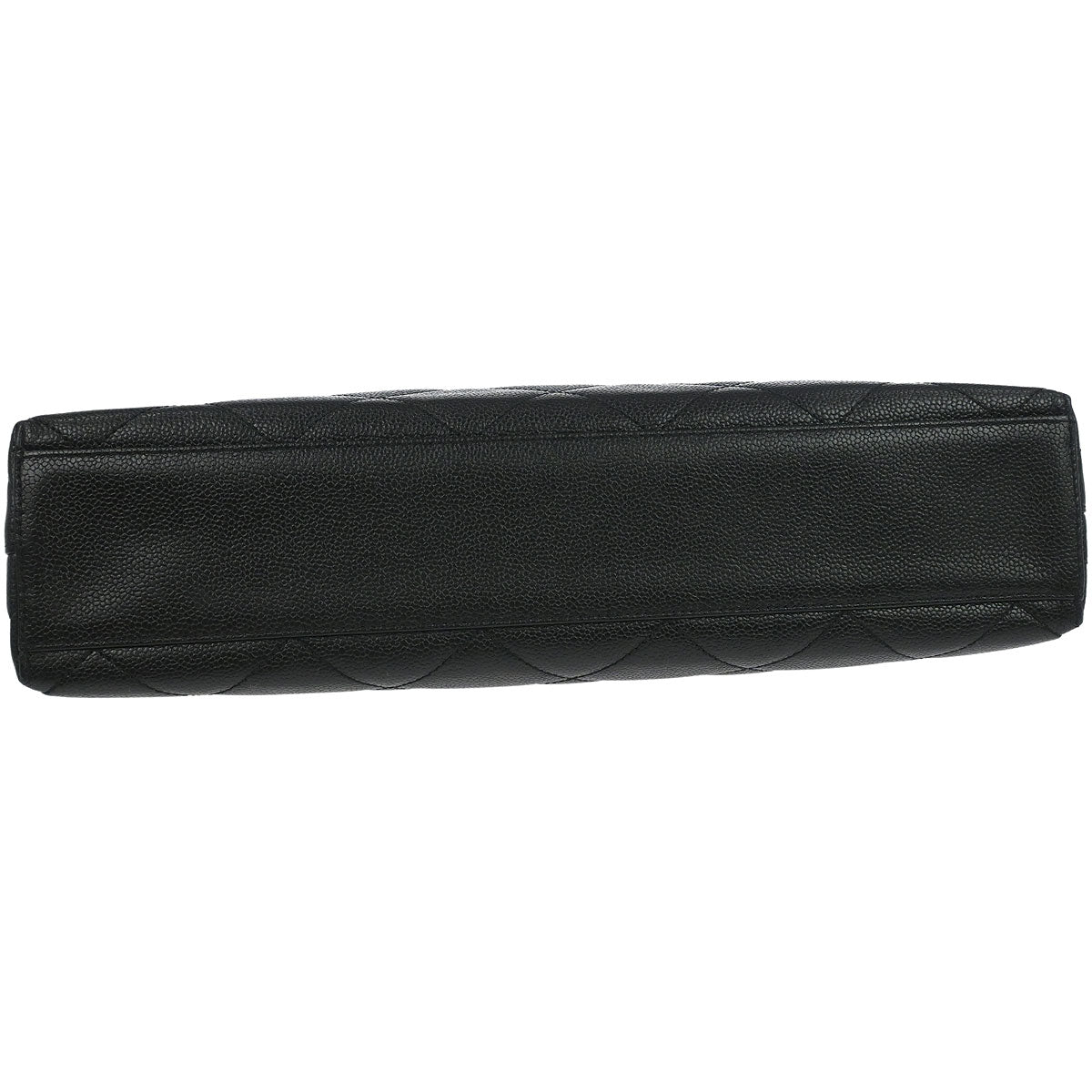 Chanel Black Caviar Skin Tote Handbag