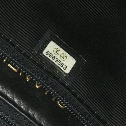 Chanel Black Caviar Skin Tote Handbag