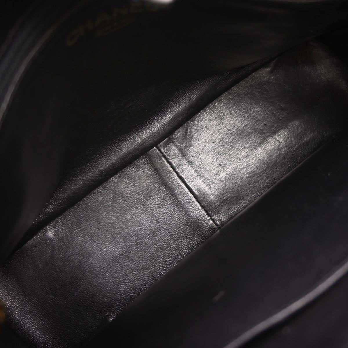 Chanel 2000-2002 Black Caviar Skin Handbag