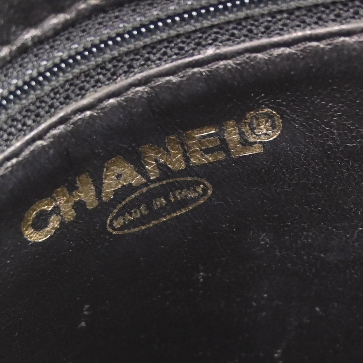 Chanel 2000-2002 Black Caviar Skin Handbag