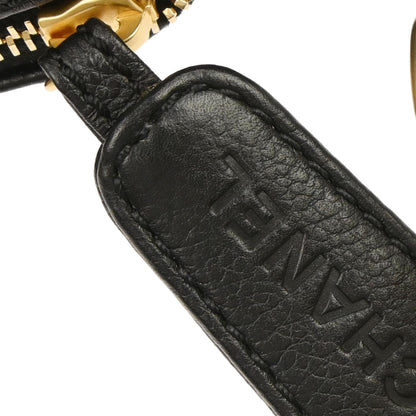 Chanel 2003-2004 Black Calfskin Chain Handbag