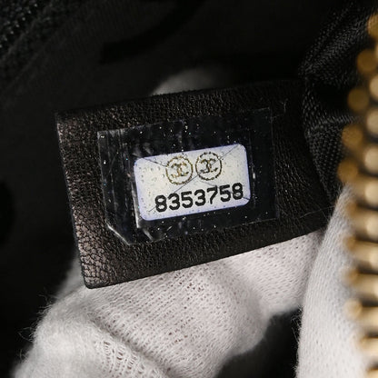 Chanel 2003-2004 Black Calfskin Chain Handbag