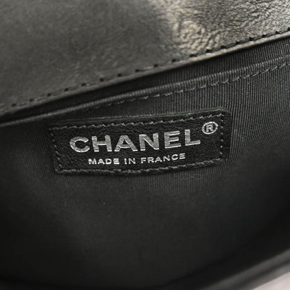 Boy Chanel 2014 Black Calfskin Medium Shoulder Bag