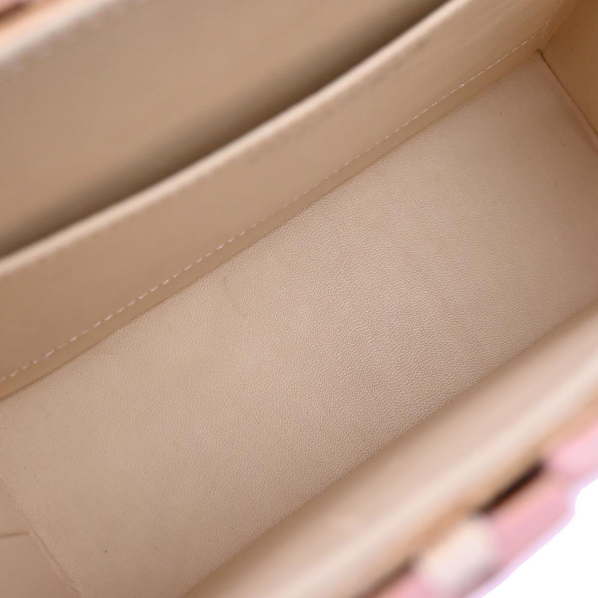 Chanel 2000-2002 Pink Acrylic Puzzle Block Tote Handbag