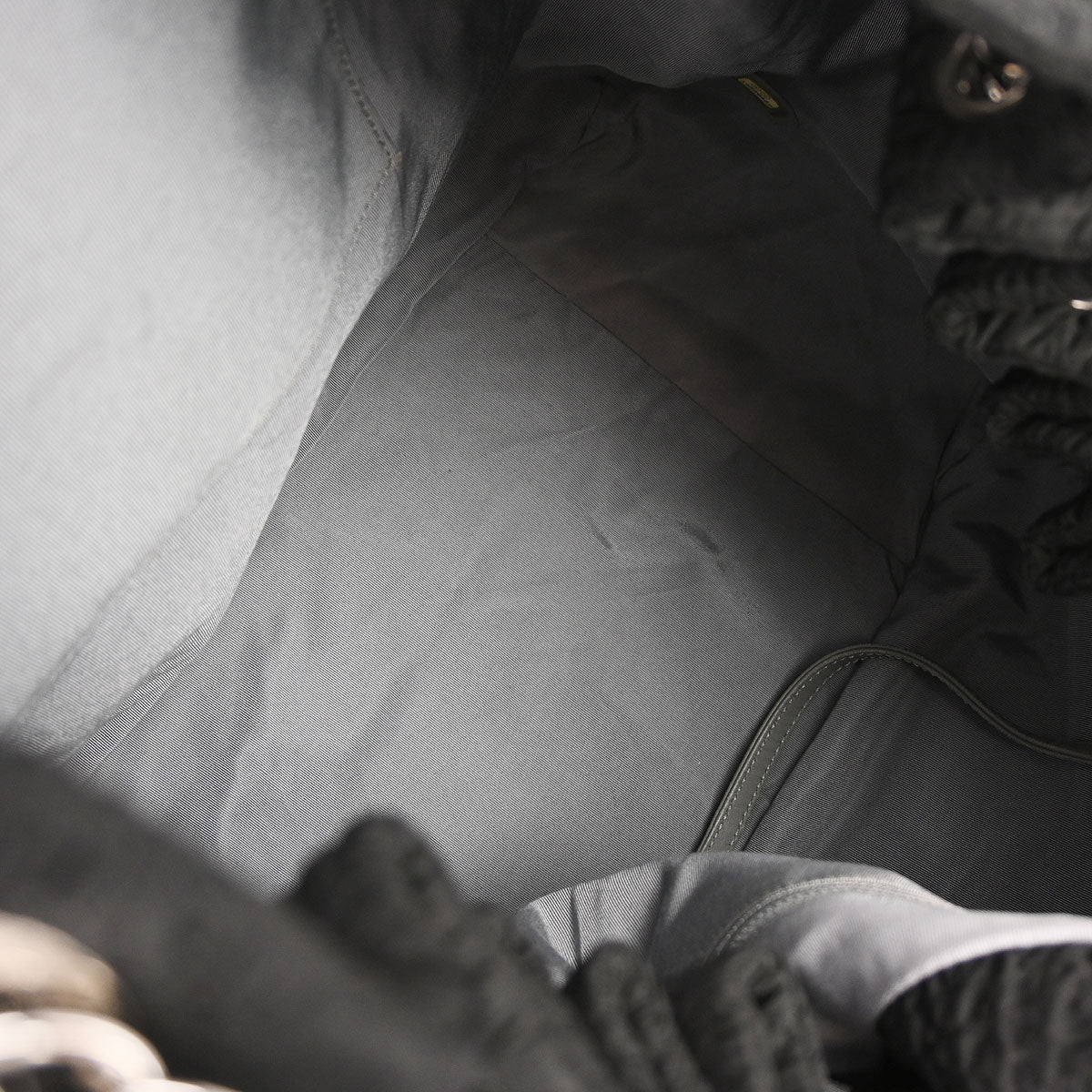 Chanel 2009-2010 Black Nylon Coco Cabas Handbag