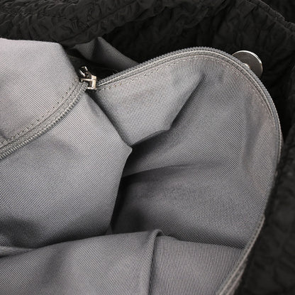 Chanel 2009-2010 Black Nylon Coco Cabas Handbag