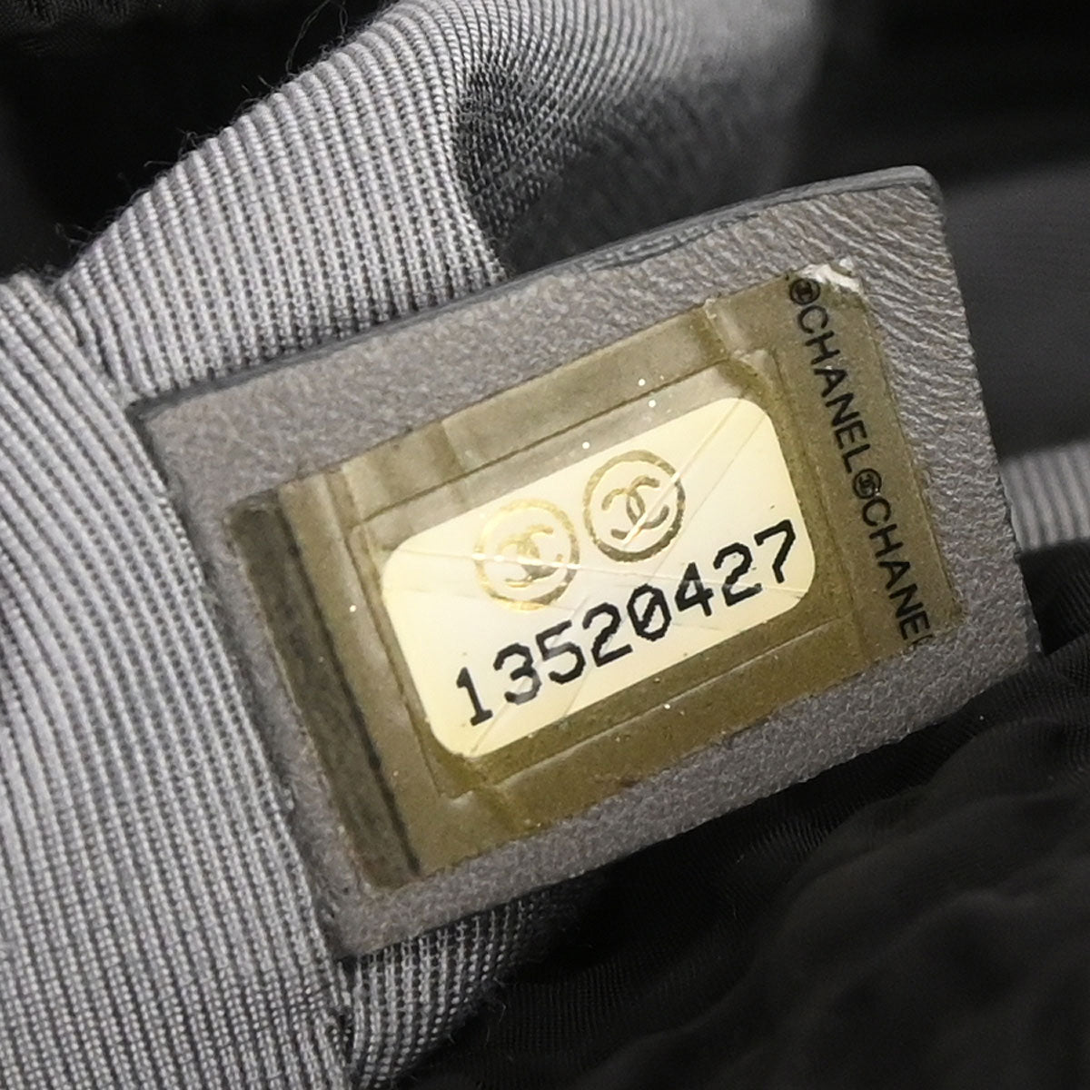 Chanel 2009-2010 Black Nylon Coco Cabas Handbag