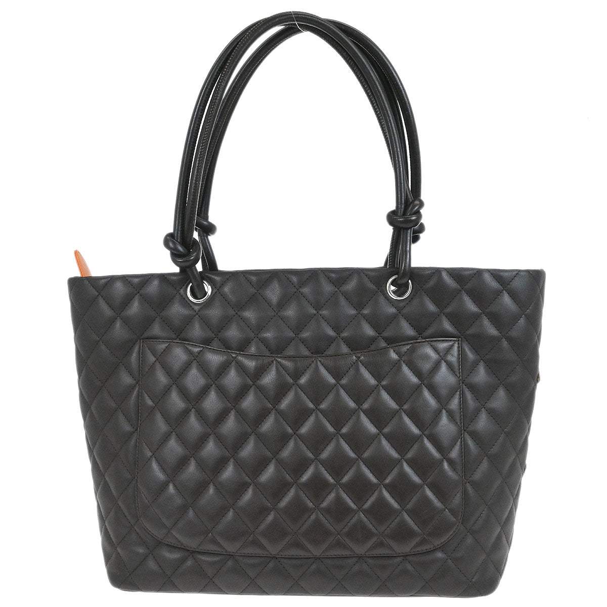 Chanel Brown Calfskin Cambon Ligne Tote Handbag