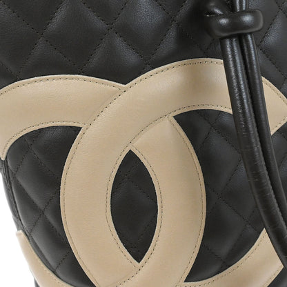 Chanel Brown Calfskin Cambon Ligne Tote Handbag