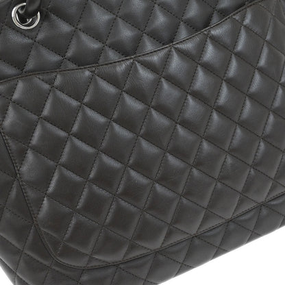 Chanel Brown Calfskin Cambon Ligne Tote Handbag