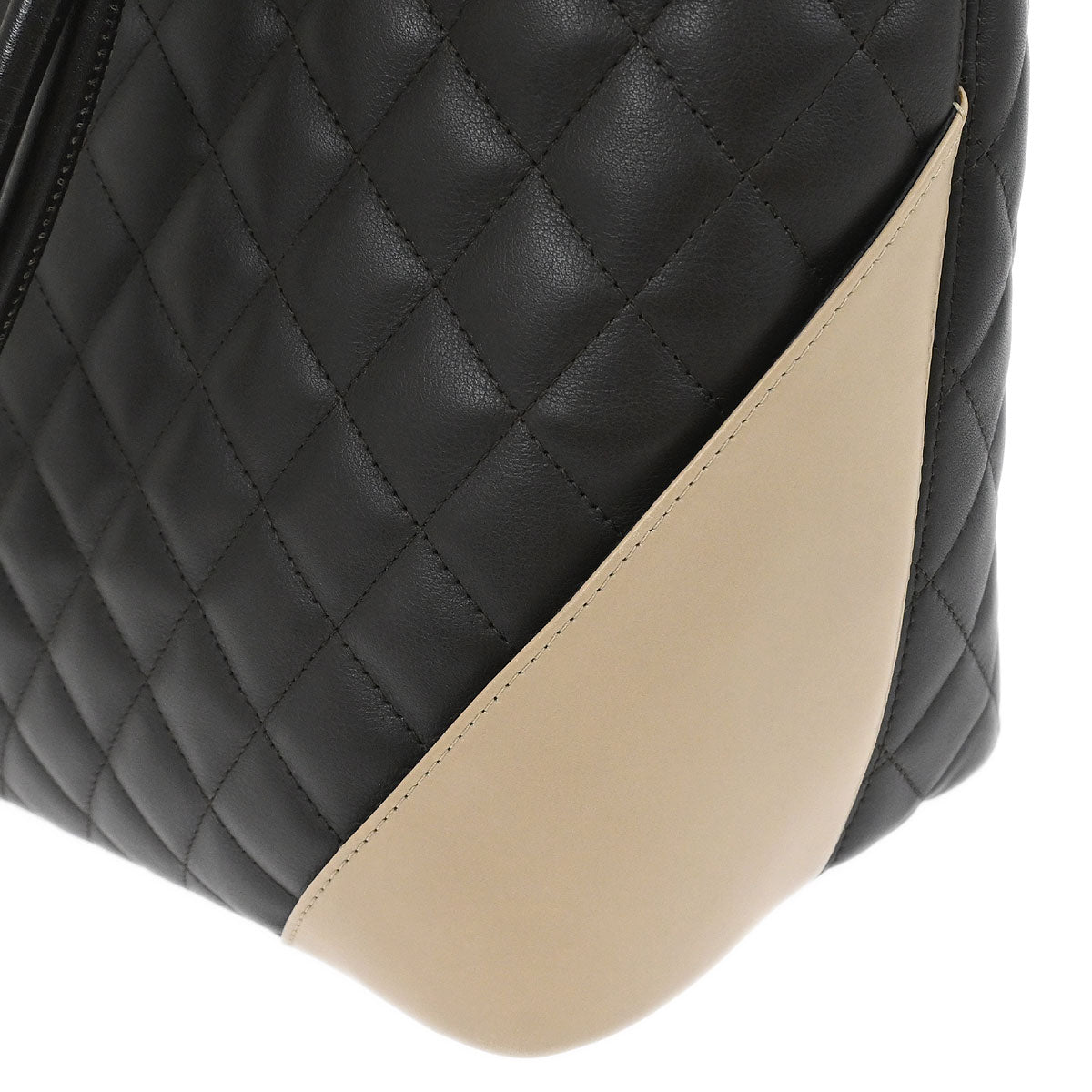 Chanel Brown Calfskin Cambon Ligne Tote Handbag