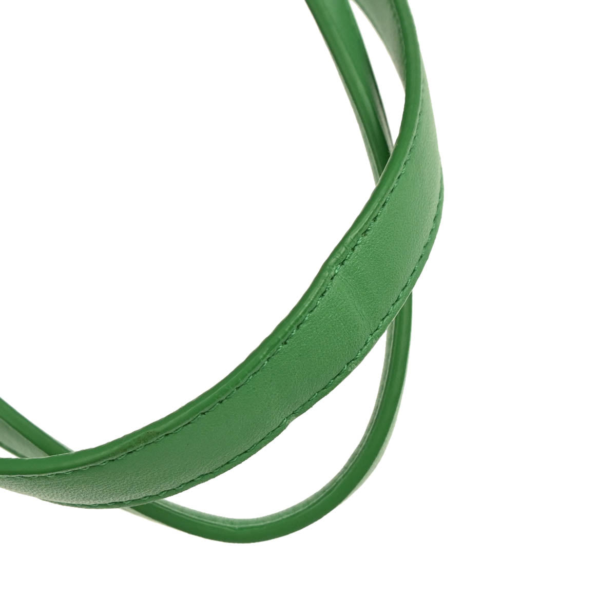 Bottega Veneta Green Lambskin Intrecciato Tote Bag