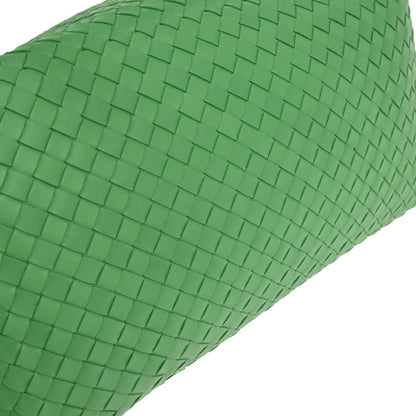 Bottega Veneta Green Lambskin Intrecciato Tote Bag