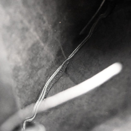 Saint Laurent Black Leather Anita Fringe Crossbody Bag