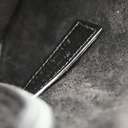 Saint Laurent Black Leather Anita Fringe Crossbody Bag