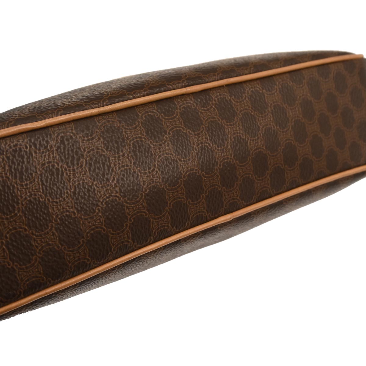 Celine Brown Macadam Shoulder Bag