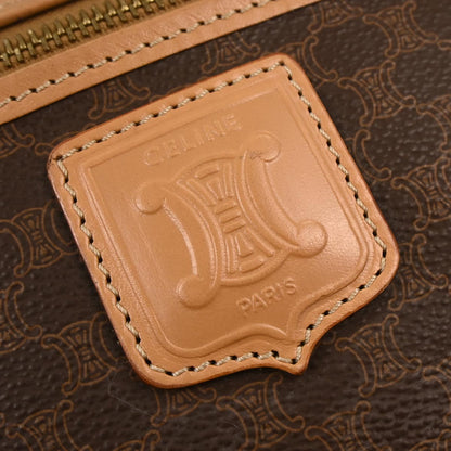 Celine Brown Macadam Shoulder Bag