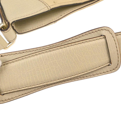 Gucci * Ivory Ostrich Horsebit Hobo Handbag