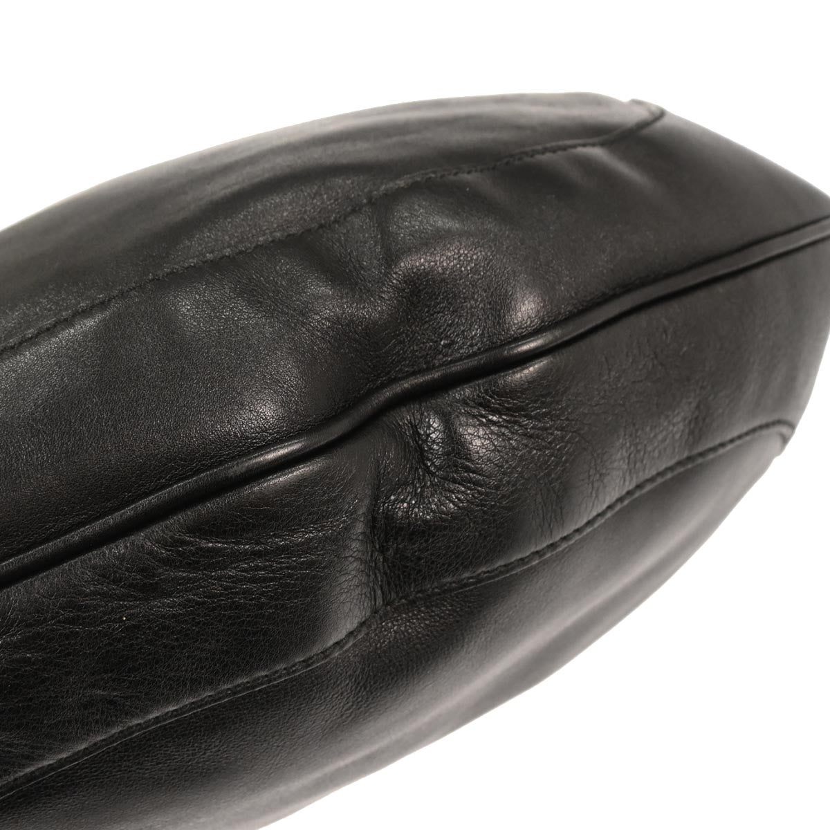 Gucci Black Bamboo 2way Shoulder Handbag