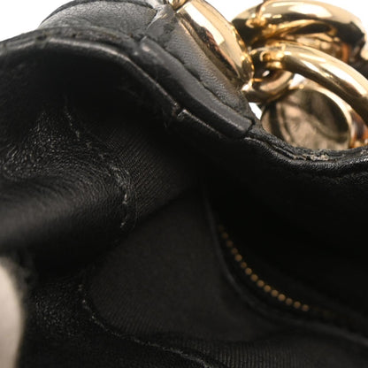 Gucci Black Bamboo 2way Shoulder Handbag