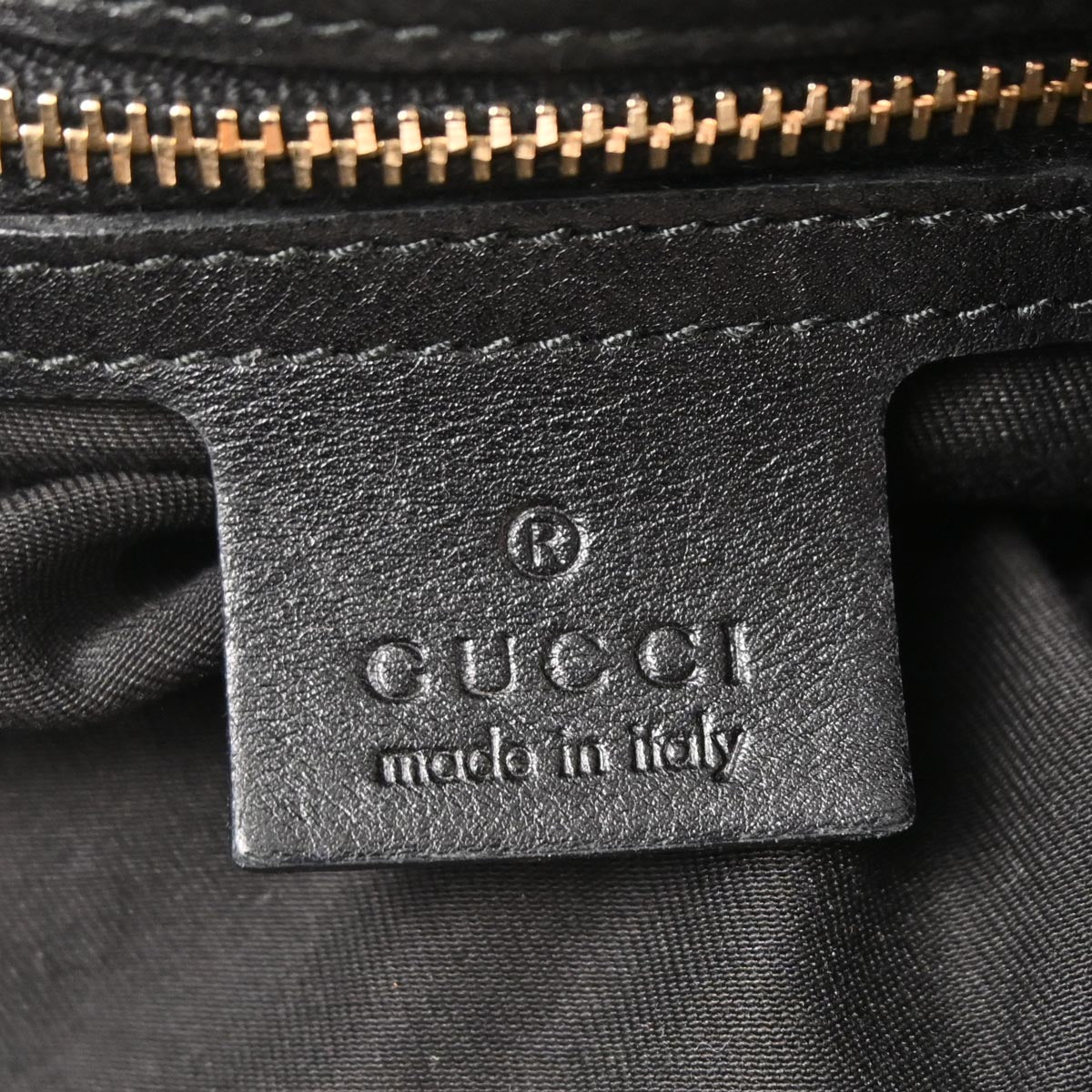 Gucci Black Bamboo 2way Shoulder Handbag