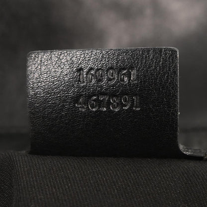 Gucci Black Bamboo 2way Shoulder Handbag