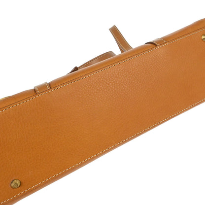 Christian Dior Brown Leather Saddle Handbag