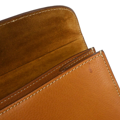 Christian Dior Brown Leather Saddle Handbag