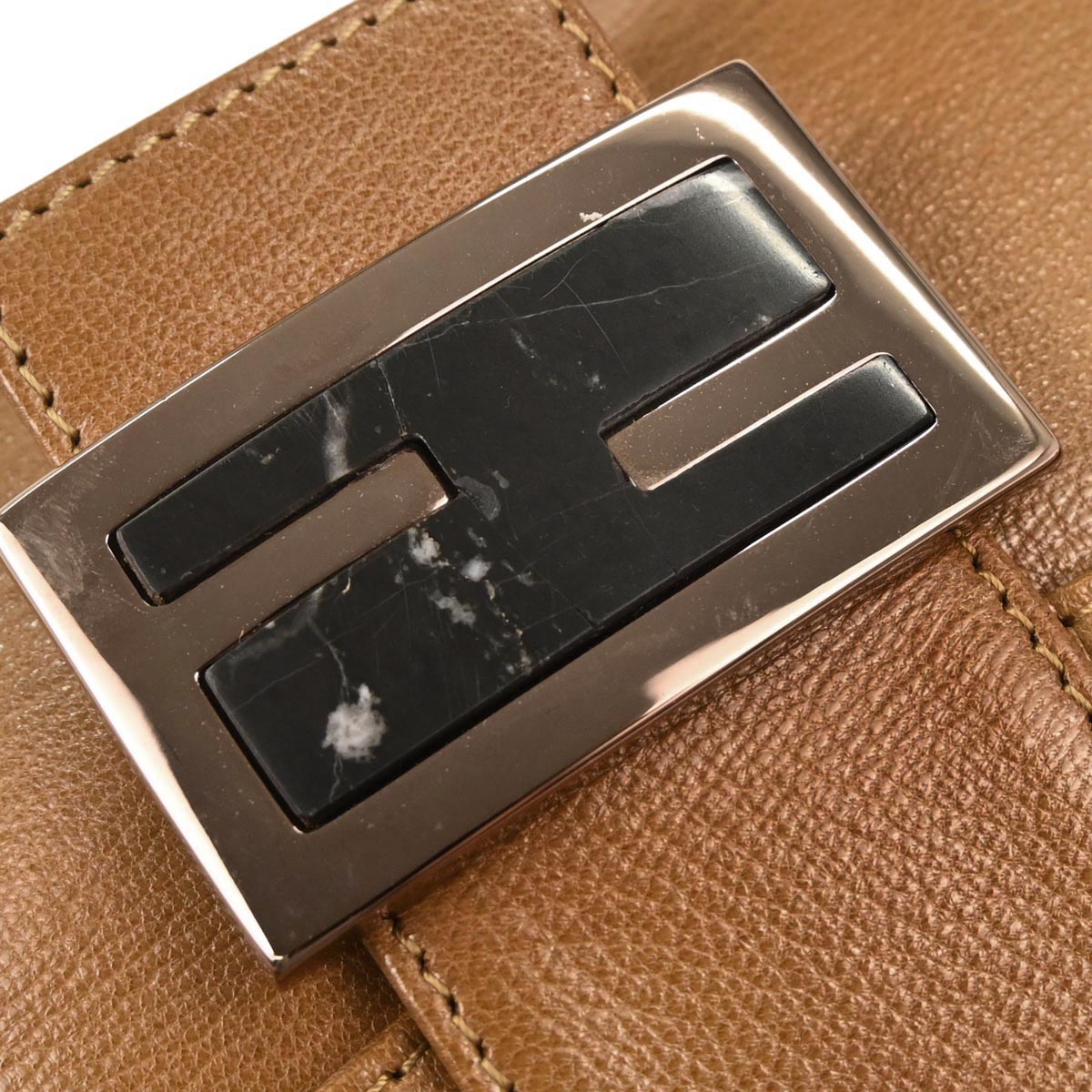 Fendi Brown Leather Handbag