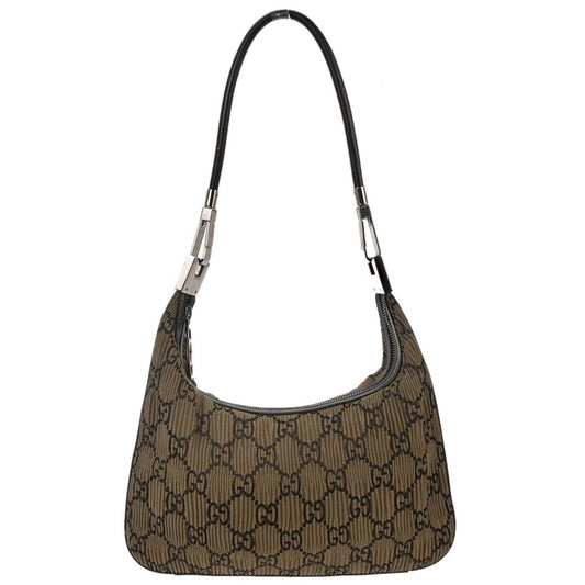 Gucci Brown GG Hobo Shoulder Bag