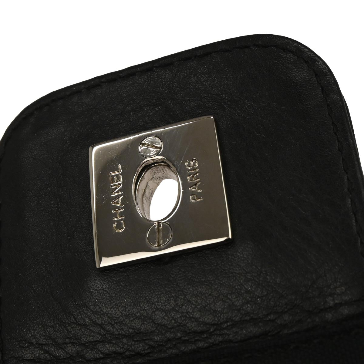 Chanel Black Pony Hair Canvas Sport Line Flap Chain Shoulder Bag