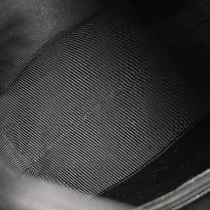 Chanel Black Caviar Skin Triple CC Bucket Shoulder Bag