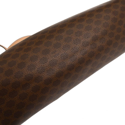 Celine Brown PVC Macadam Tote Bag