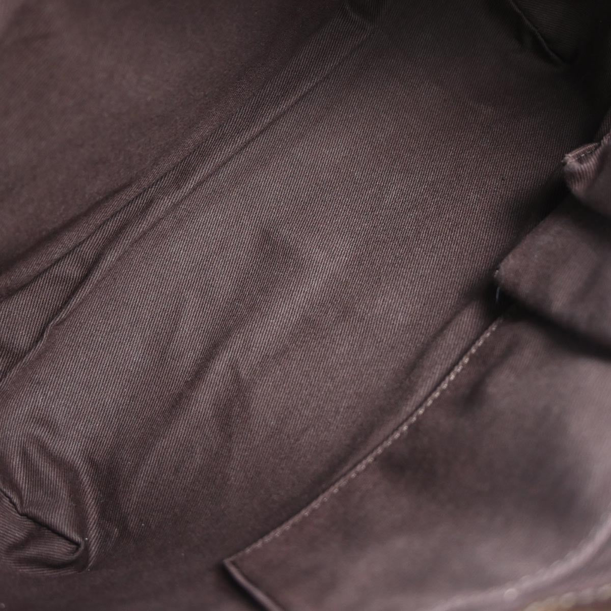 Celine Brown PVC Macadam Tote Bag