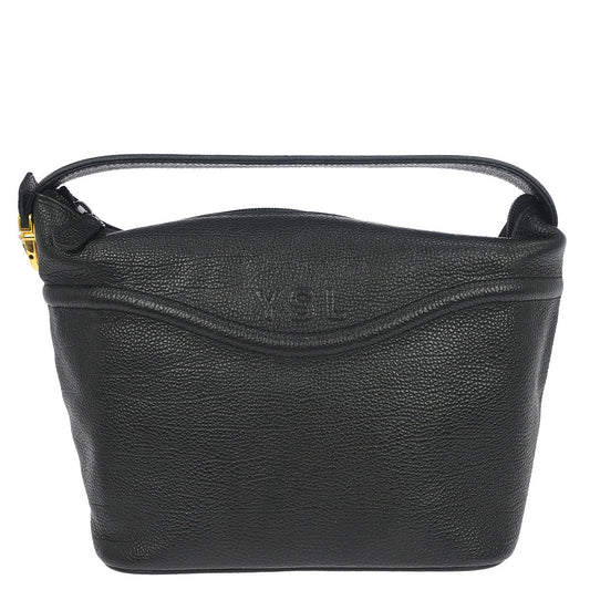 Yves Saint Laurent Black Leather Handbag