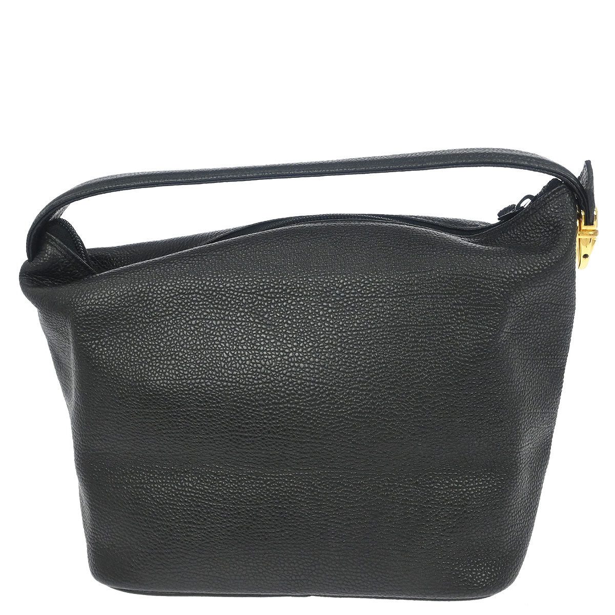 Yves Saint Laurent Black Leather Handbag