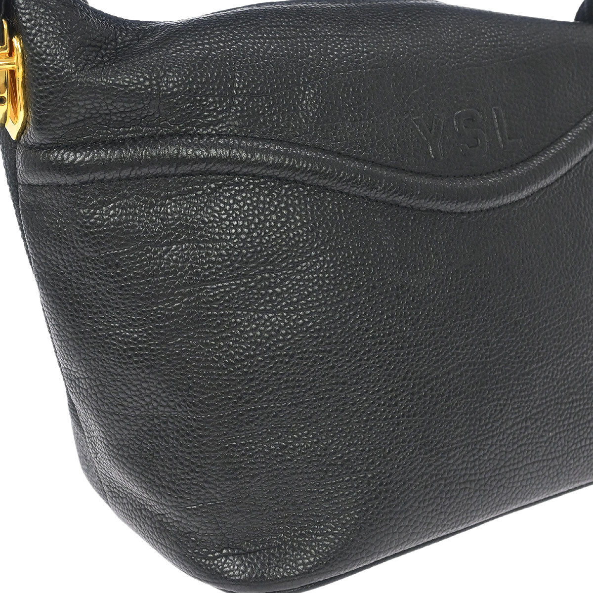 Yves Saint Laurent Black Leather Handbag