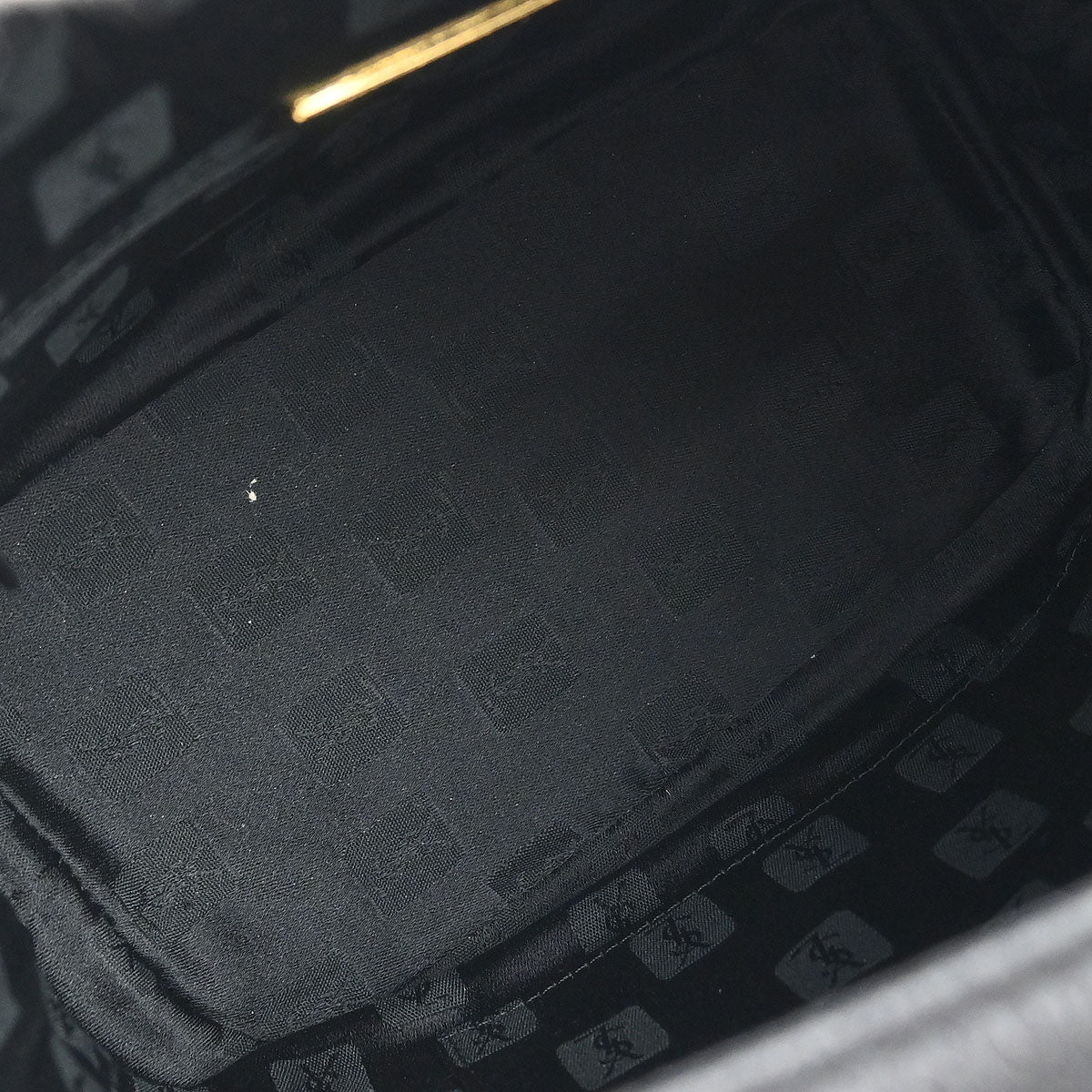 Yves Saint Laurent Black Leather Handbag