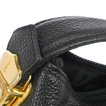 Yves Saint Laurent Black Leather Handbag