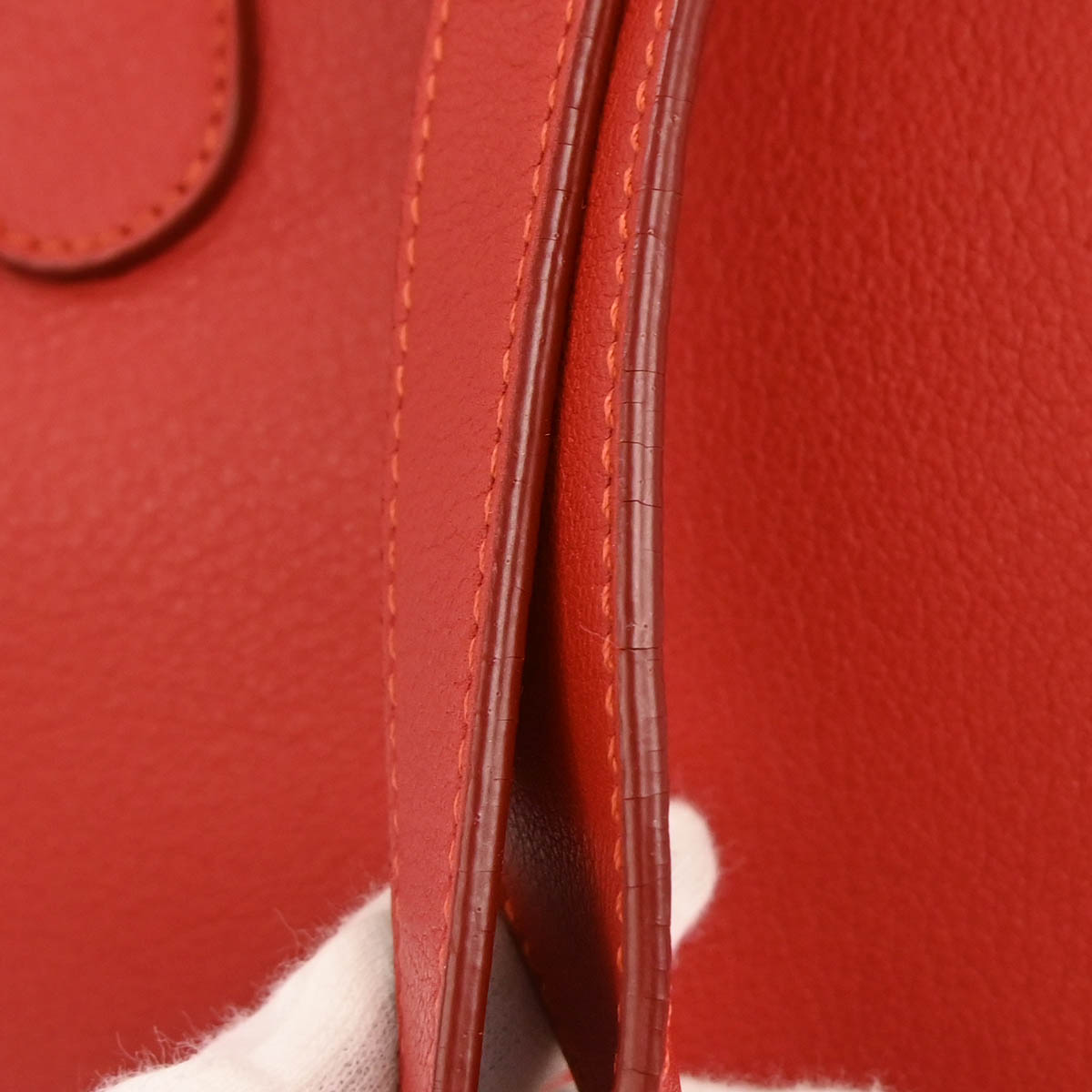 Loewe Red Amazona 75 2way Shoulder Handbag